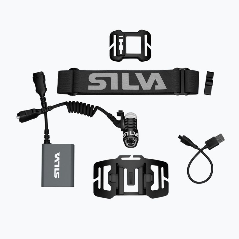 Latarka czołowa Silva Trail Speed 5R antracytowa 7