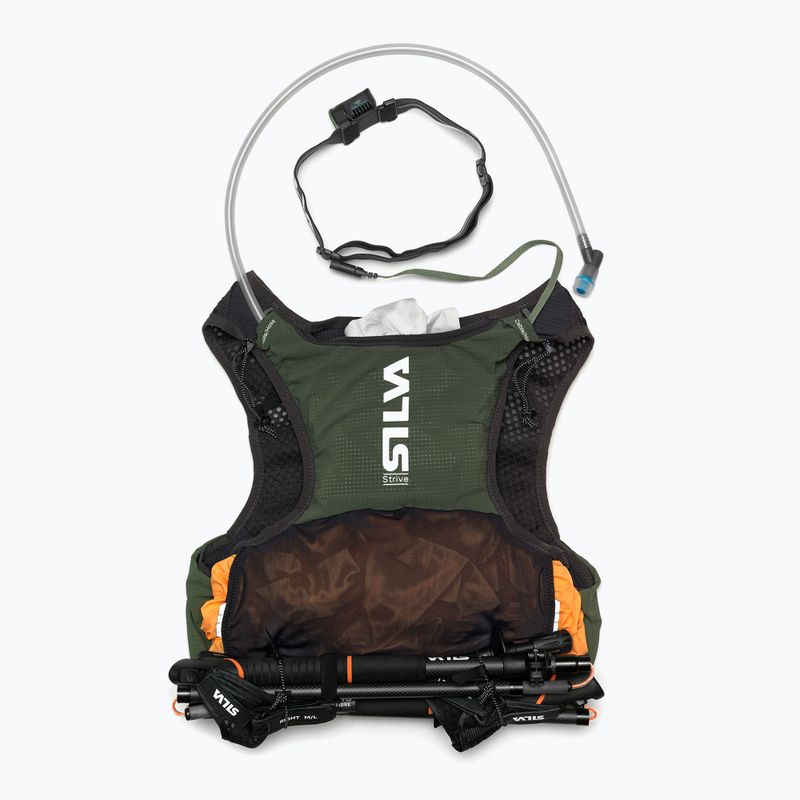 Kamizelka do biegania Silva Strive 5L Vest green 7