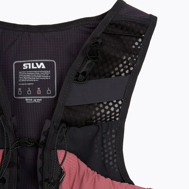 Kamizelka do biegania Silva Strive 10 Vest rose 4