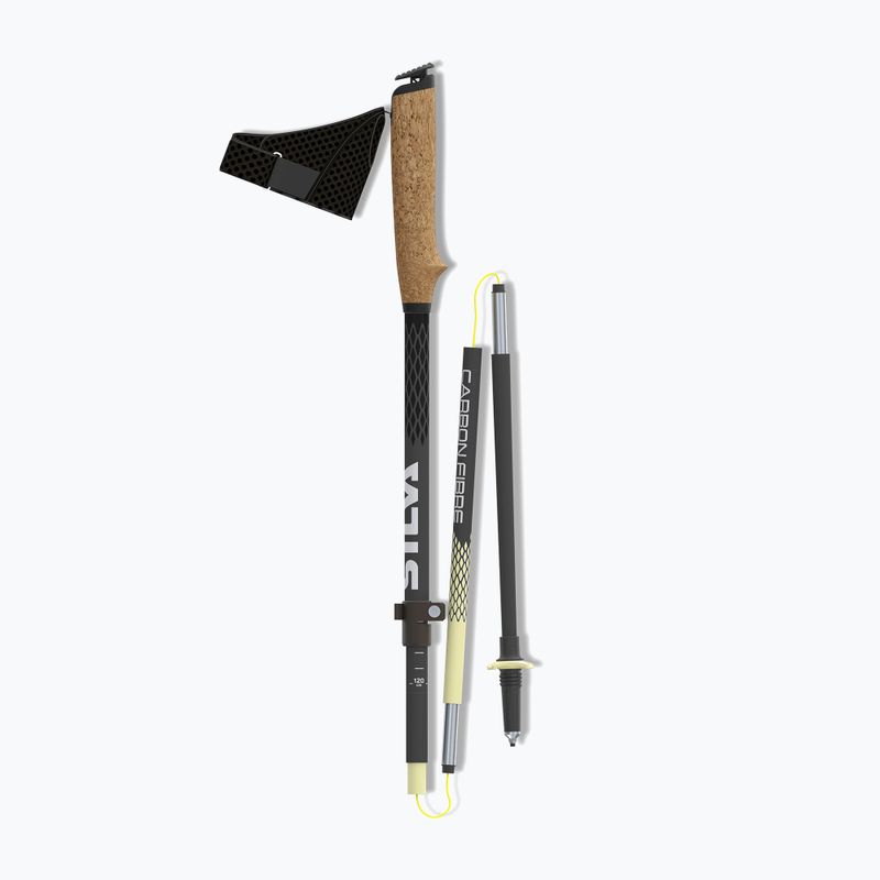 Kije biegowe Silva Running Poles Carbon Z Adjustable black 2