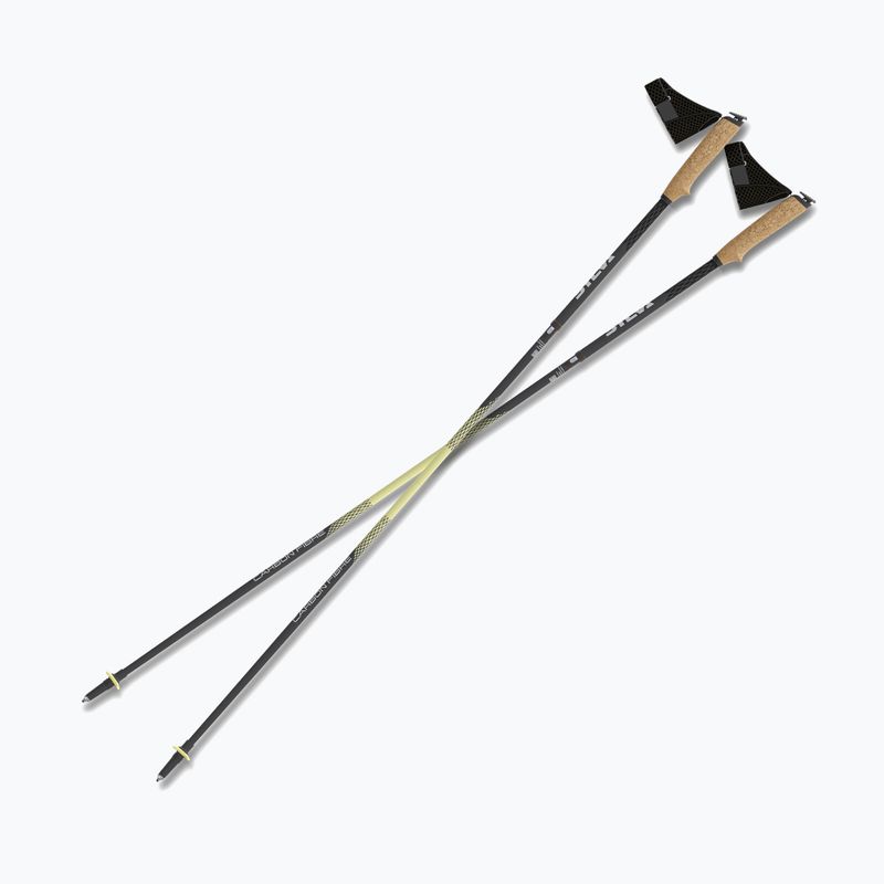 Kije biegowe Silva Running Poles Carbon Z Fixed black