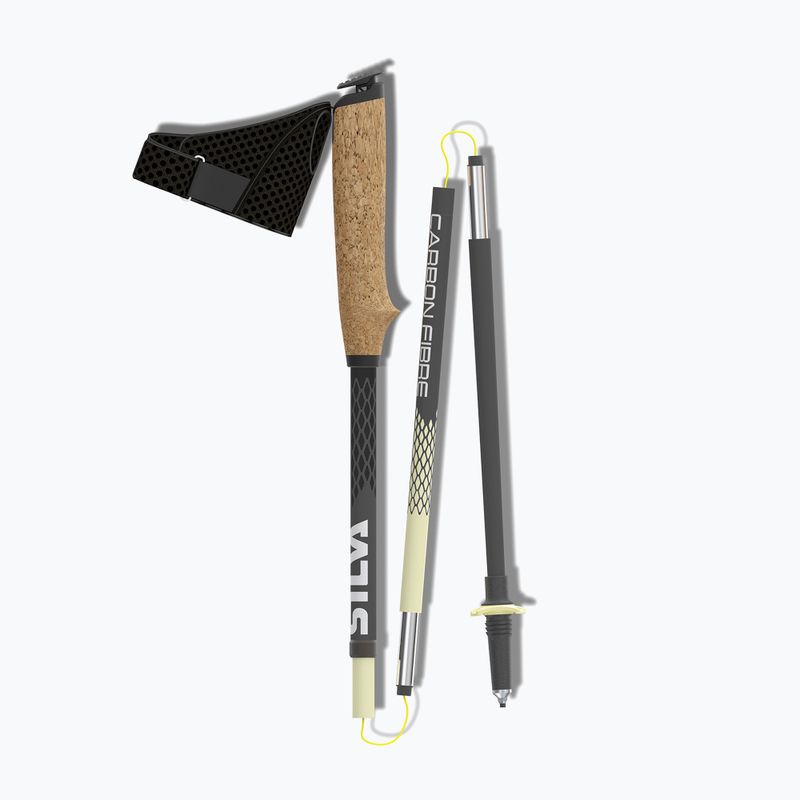 Kije biegowe Silva Running Poles Carbon Z Fixed black 2