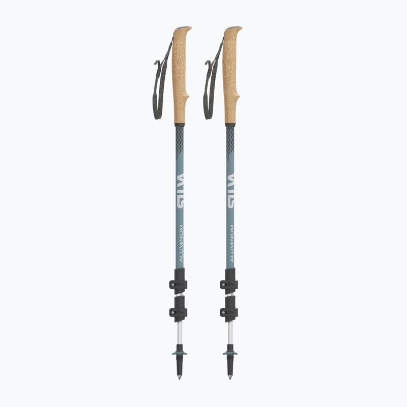 Kije trekkingowe Silva Trekking Poles Alu Tele black
