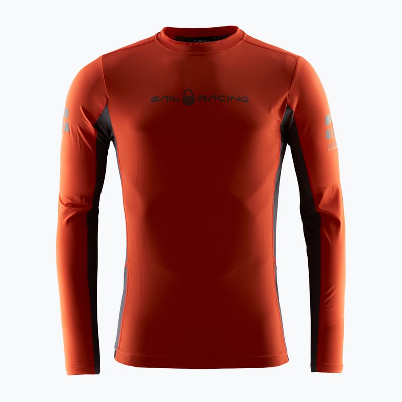 Longsleeve żeglarski męski Sail Racing Reference LS Rashguard fiery red