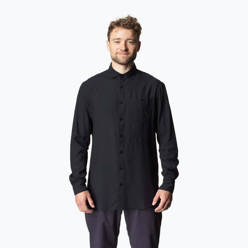 Koszula męska Houdini Longsleeve Shirt true black