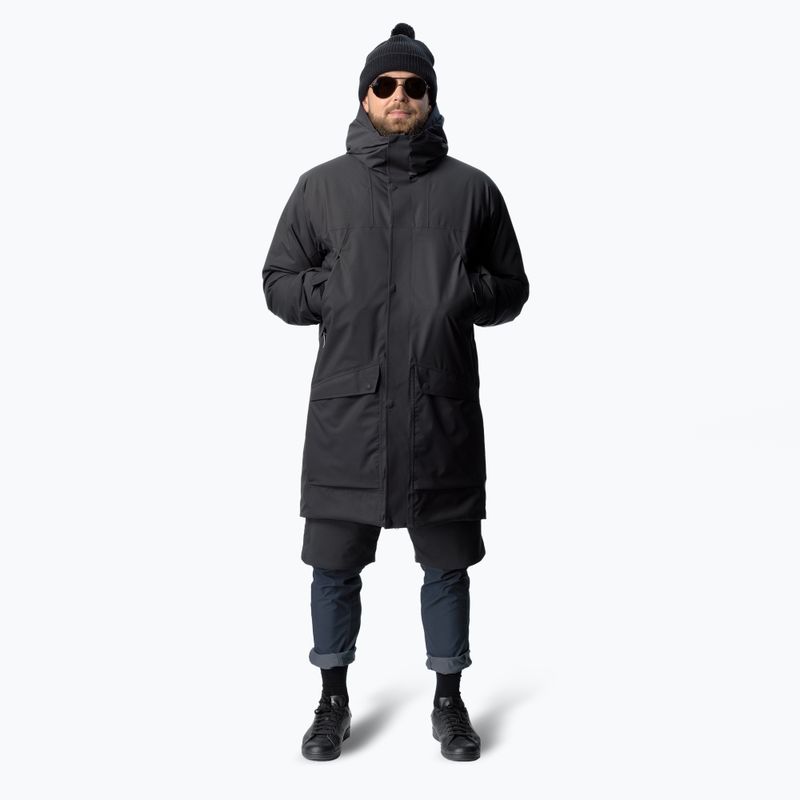 Kurtka ocieplana męska Houdini Fall in Parka true black 2