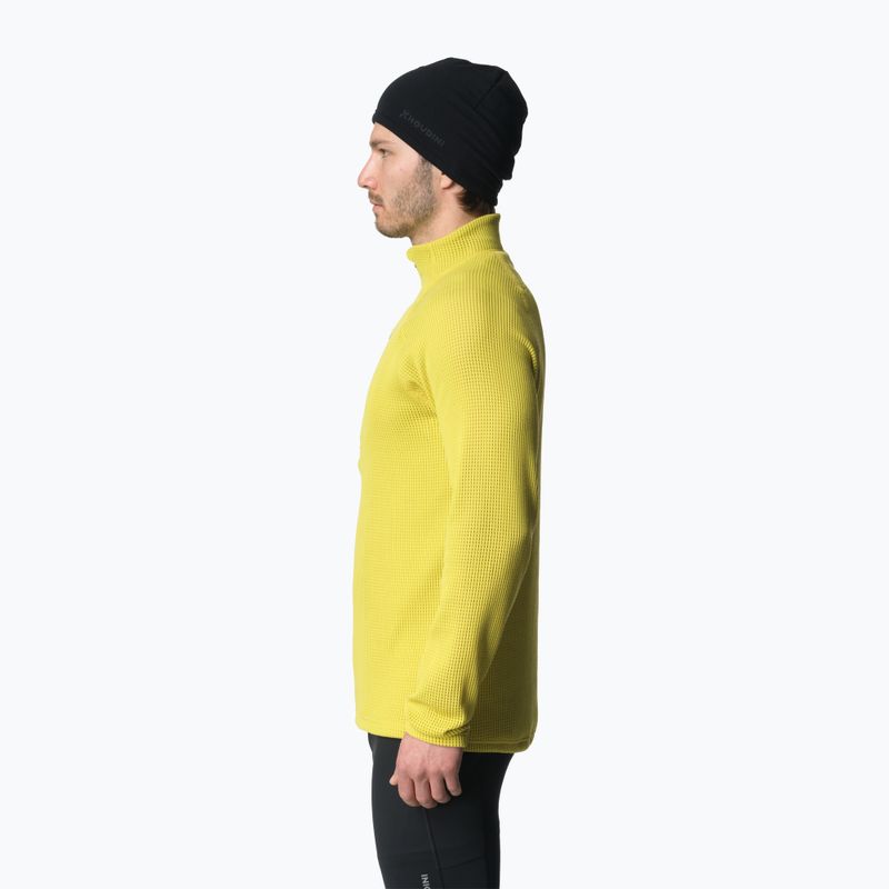 Bluza męska Houdini Flow Half Zip be the light green 3