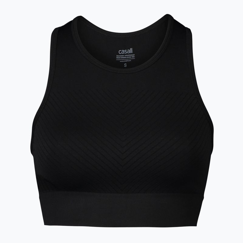 Top treningowy damski Casall Essential Block Seamless Sport black 3