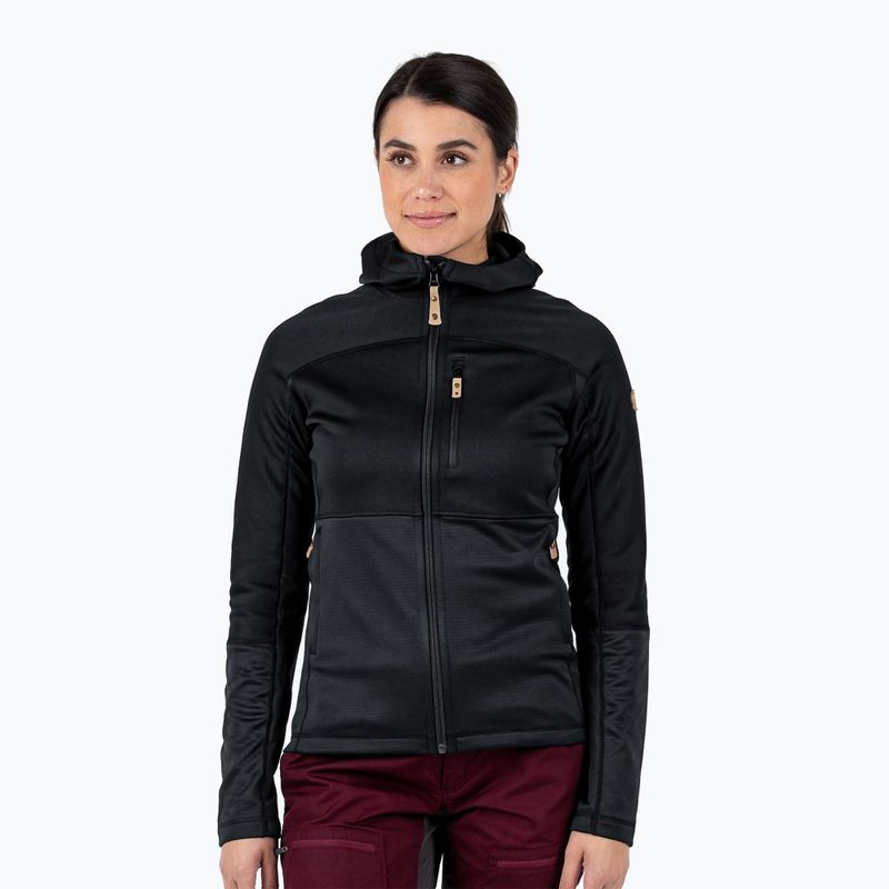 Bluza trekkingowa damska Fjällräven Abisko Trail Fleece black