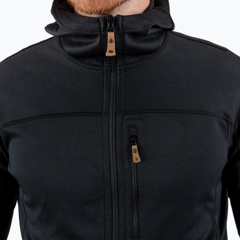 Bluza trekkingowa męska Fjällräven Abisko Trail Fleece black 4