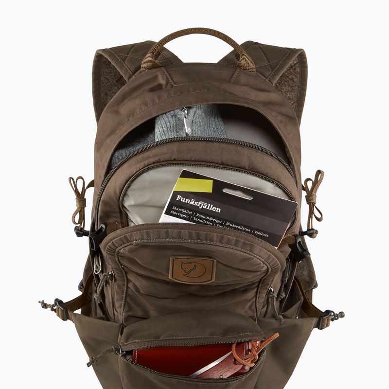 Plecak trekkingowy Fjällräven Lappland Hike 15 l dark olive 8