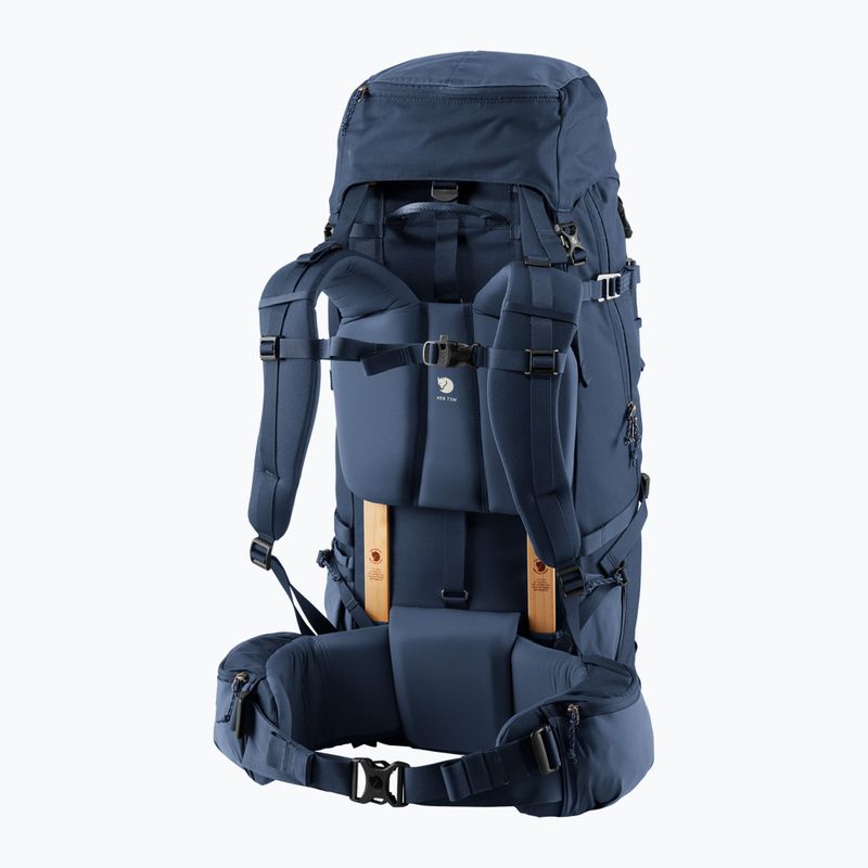 Plecak trekkingowy damski Fjällräven Keb 72 l storm/dark navy 2