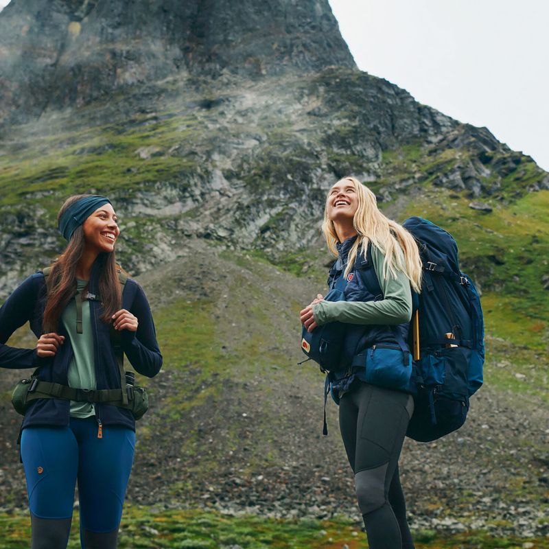Plecak trekkingowy damski Fjällräven Keb 72 l storm/dark navy 6
