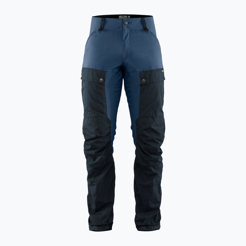 Spodnie trekkingowe męskie Fjällräven Keb Trousers Reg dark navy/uncle blue 4