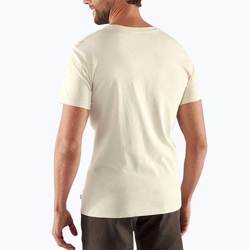 Koszulka trekkingowa męska Fjällräven Arctic Fox chalk white 3