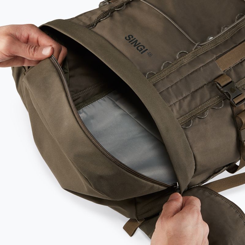 Plecak trekkingowy Fjällräven Singi 48 l dark olive 9