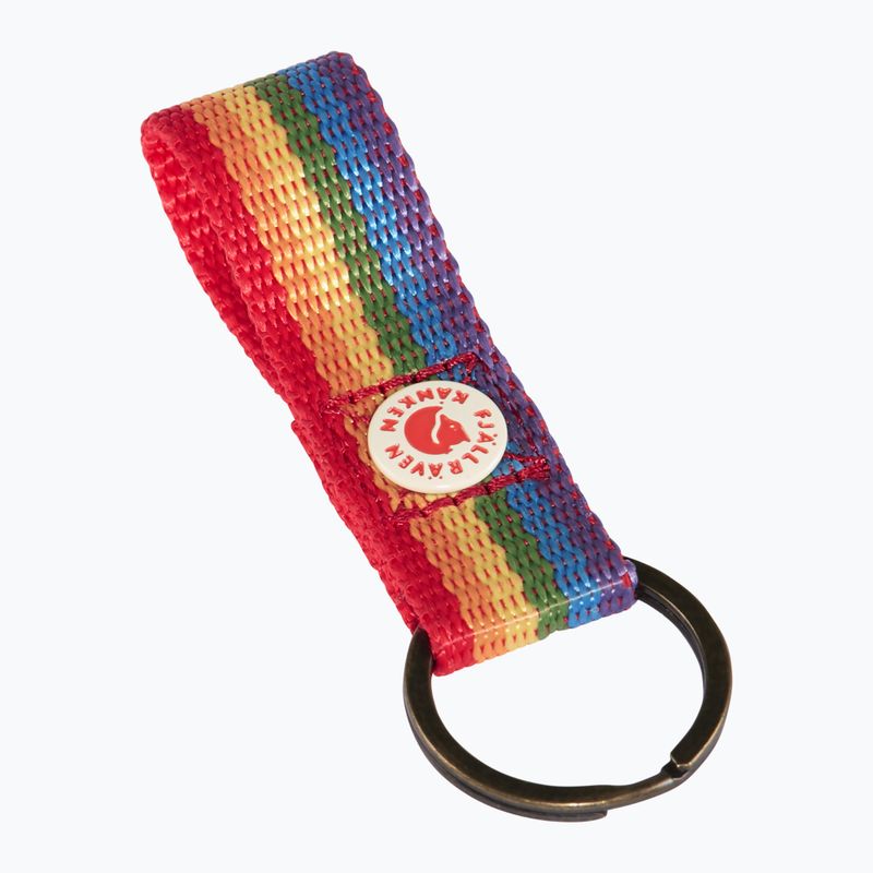 Brelok Fjällräven Kanken Rainbow Keyring rainbow pattern