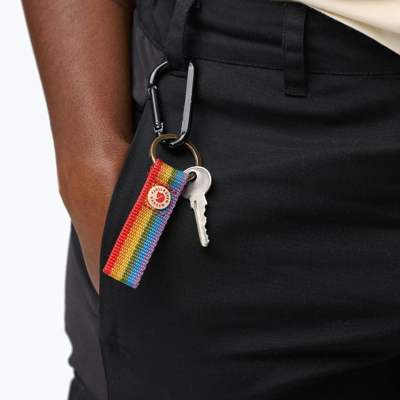 Brelok Fjällräven Kanken Rainbow Keyring rainbow pattern 4