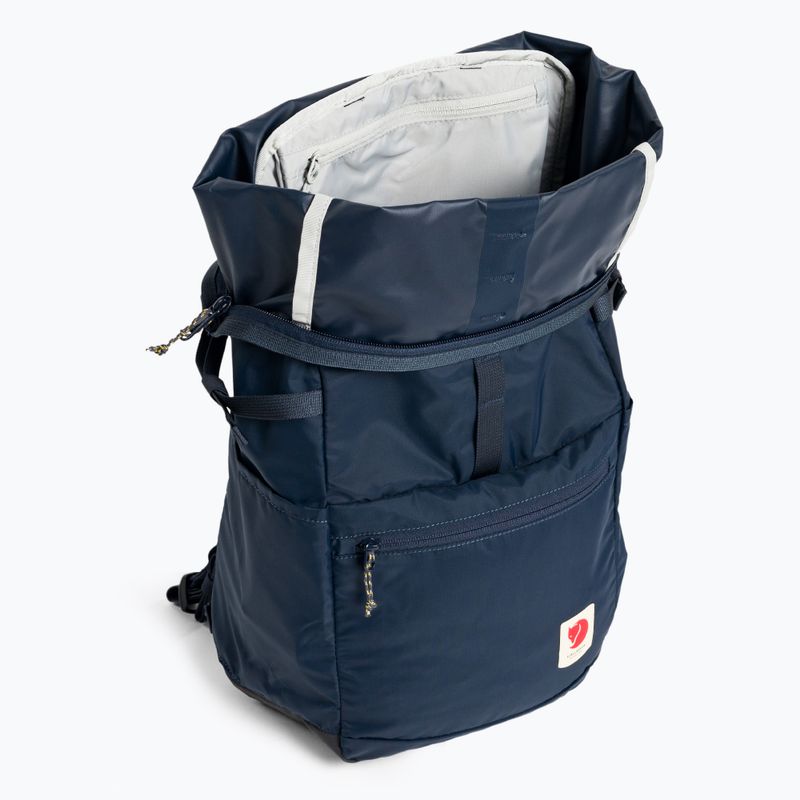 Plecak turystyczny Fjällräven High Coast Foldsack 24 l navy 4