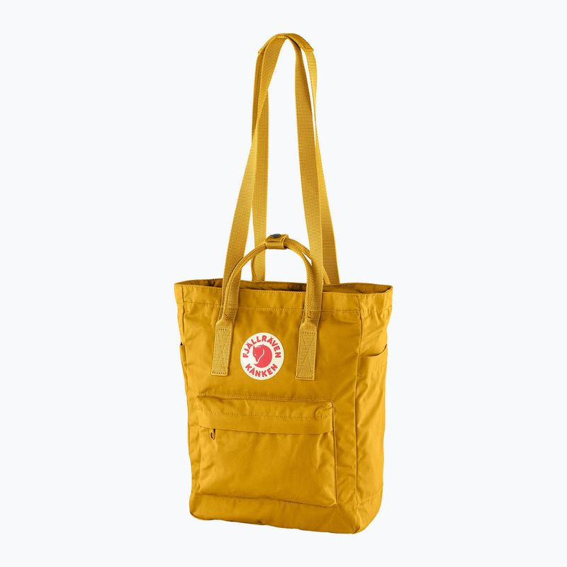 Torba 2w1 Fjällräven Kanken Totepack 14 l ochre 3