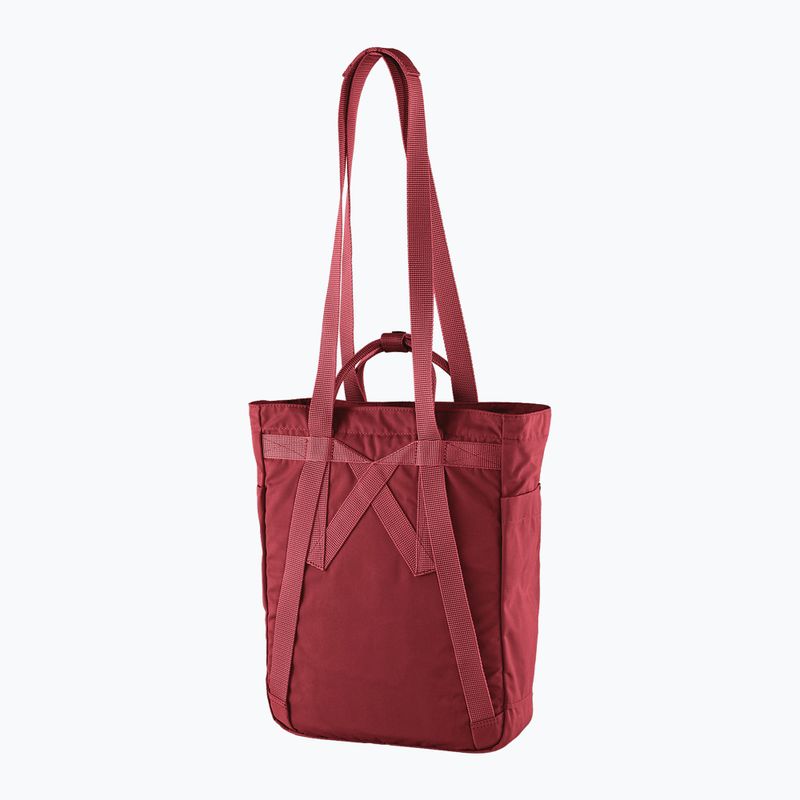 Torba 2w1 Fjällräven Kanken Totepack 14 l ox red 4