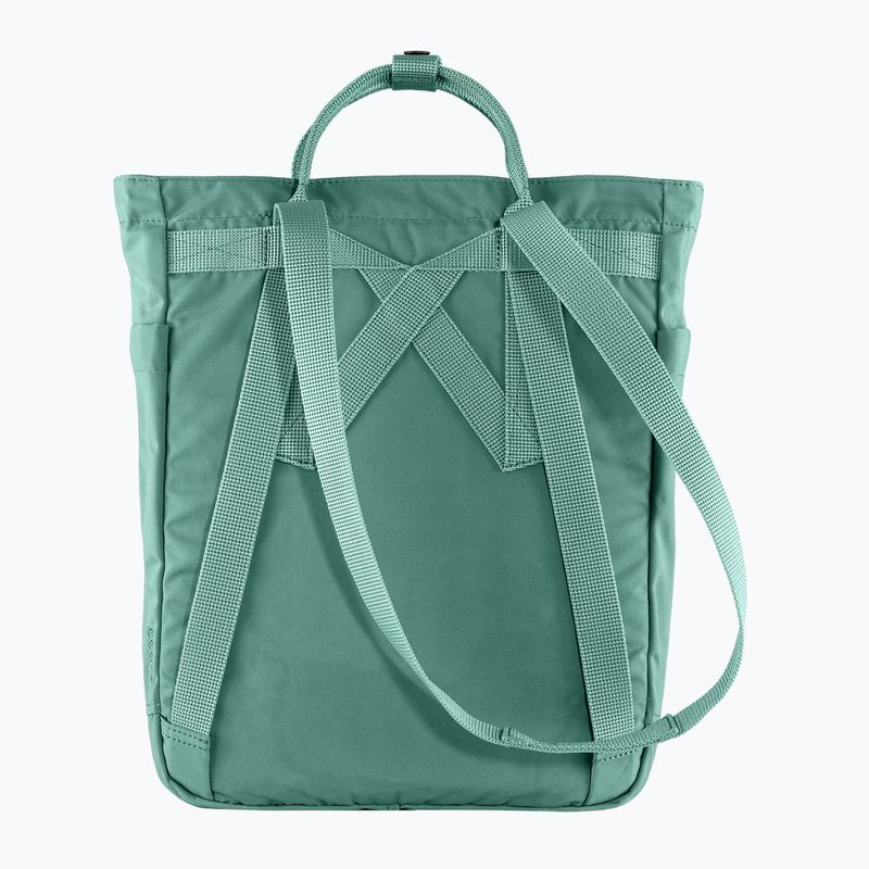 Torba 2w1 Fjällräven Kanken Totepack 14 l frost green 2