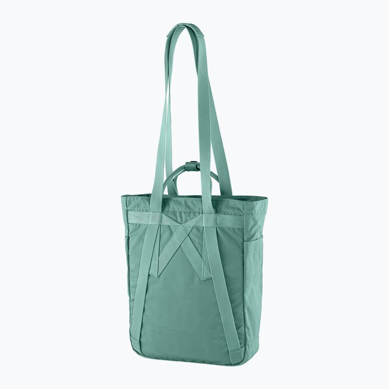 Torba 2w1 Fjällräven Kanken Totepack 14 l frost green 4