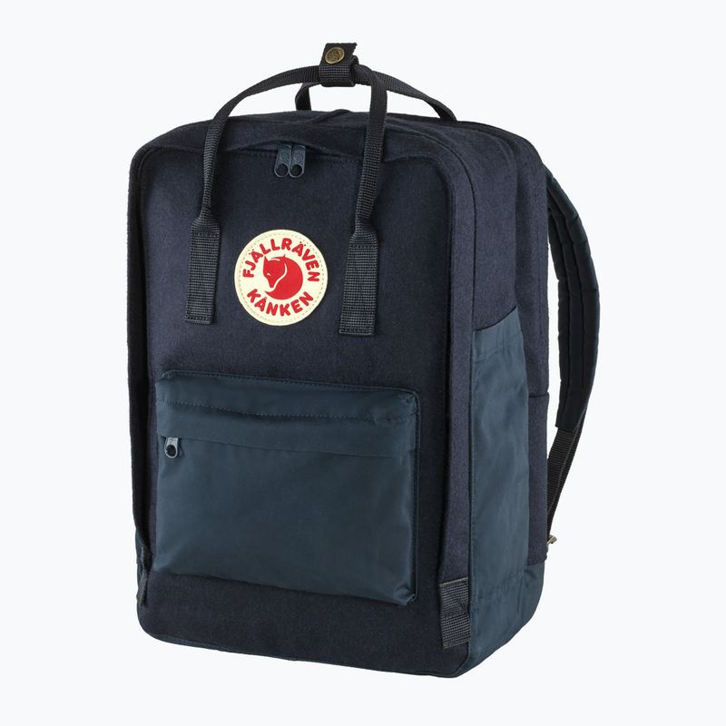Plecak miejski Fjällräven Kanken Re-Wool Laptop 15" 18 l night sky 2