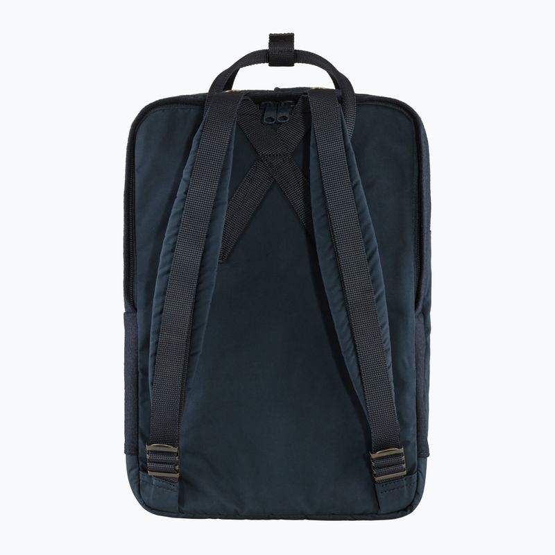 Plecak miejski Fjällräven Kanken Re-Wool Laptop 15" 18 l night sky 3