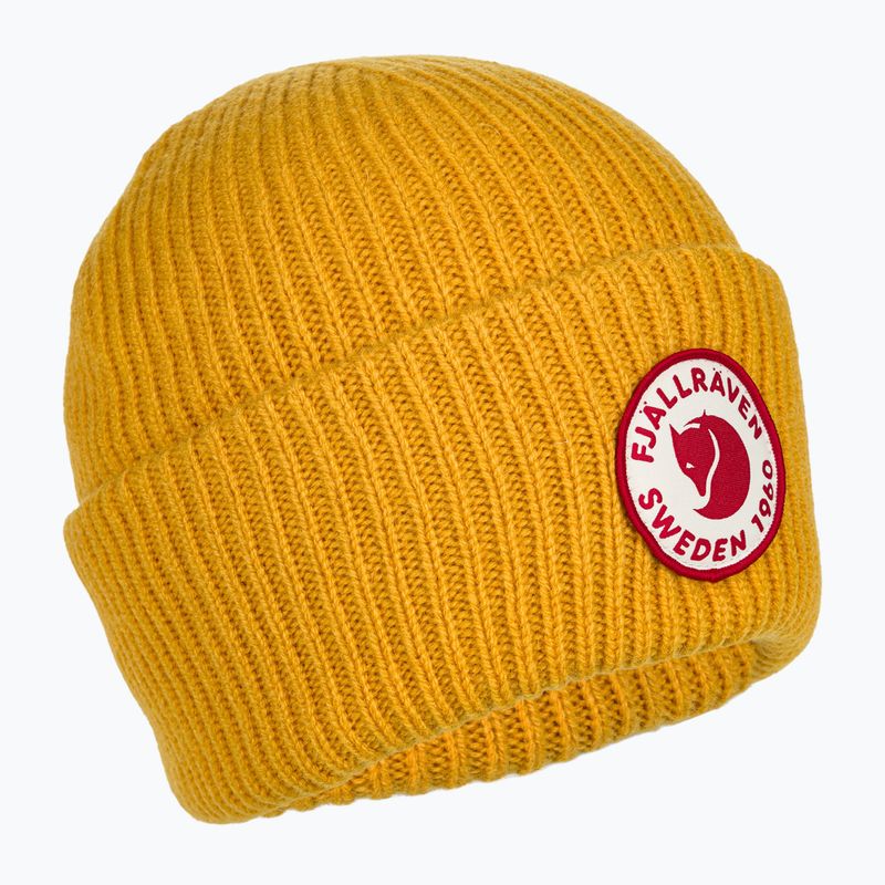 Czapka zimowa Fjällräven 1960 Logo Hat mustard yellow 2
