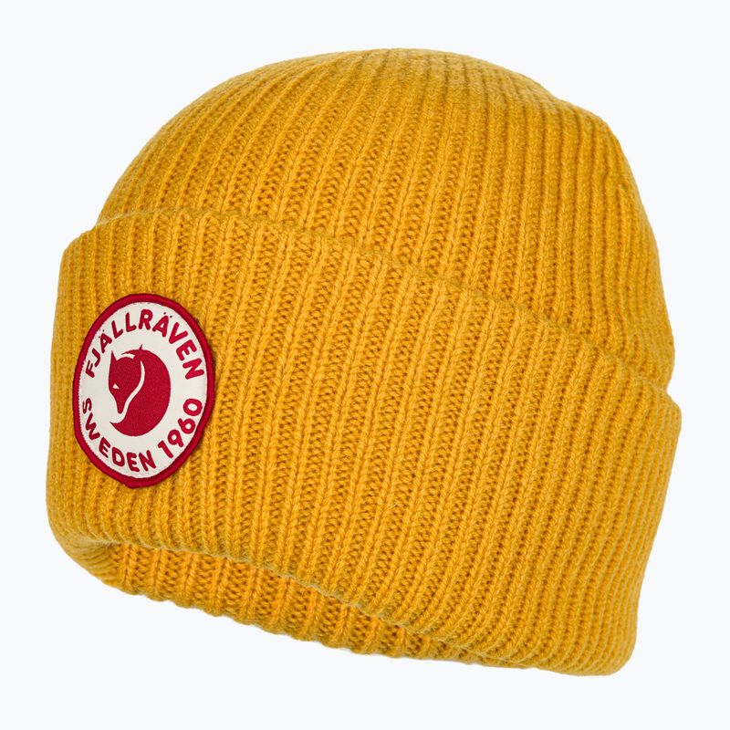 Czapka zimowa Fjällräven 1960 Logo Hat mustard yellow 4