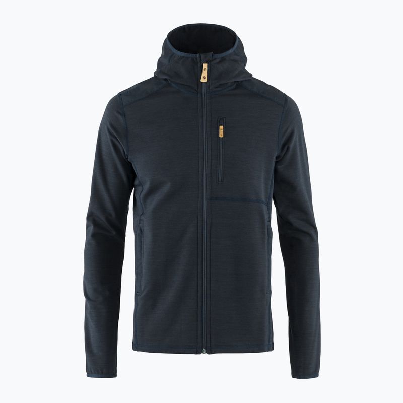 Bluza trekkingowa męska Fjällräven Keb Fleece Hoodie dark navy