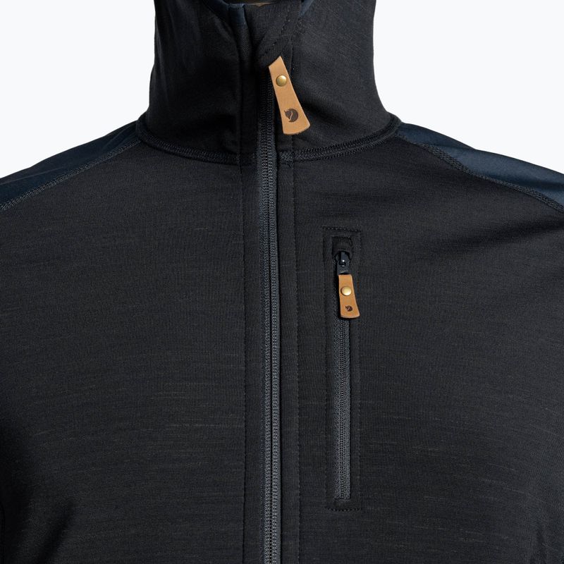 Bluza trekkingowa męska Fjällräven Keb Fleece Hoodie dark navy 3