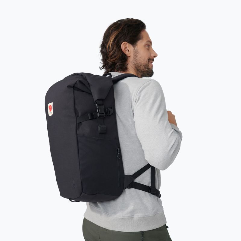 Plecak turystyczny Fjällräven Ulvo Rolltop 30 l black 5