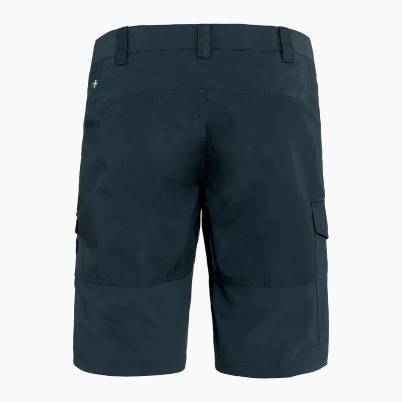 Spodenki trekkingowe męskie Fjällräven Abisko dark navy 2