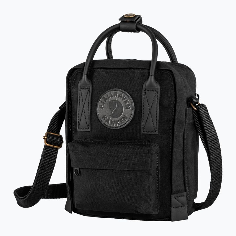 Saszetka Fjällräven Kånken No. 2 Black Sling 2,5 l black 2