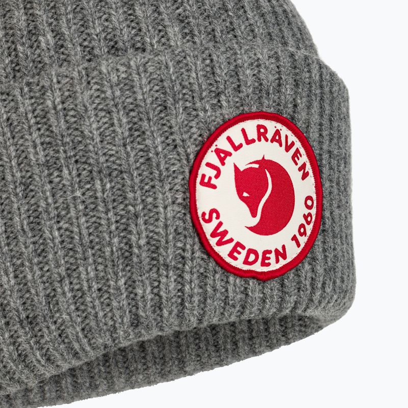 Czapka zimowa Fjällräven 1960 Logo Hat grey 5
