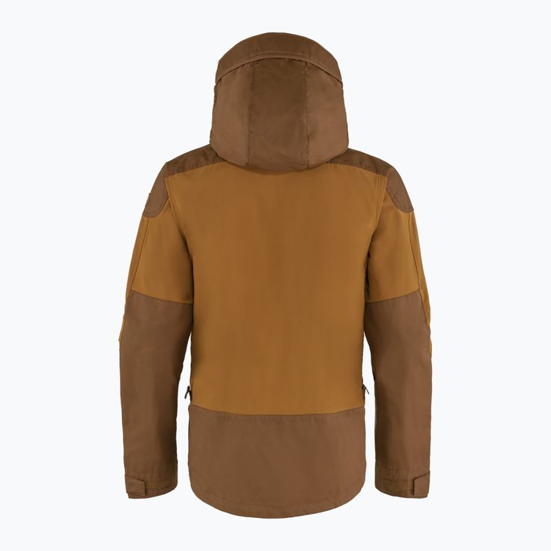 Kurtka przeciwwiatrowa męska Fjällräven Keb timber brown/chestnut 2