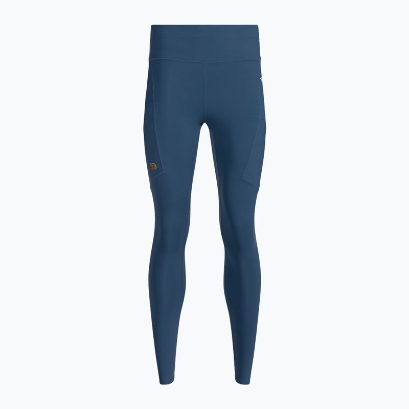 Legginsy damskie Fjällräven Abisko Tights indigo blue