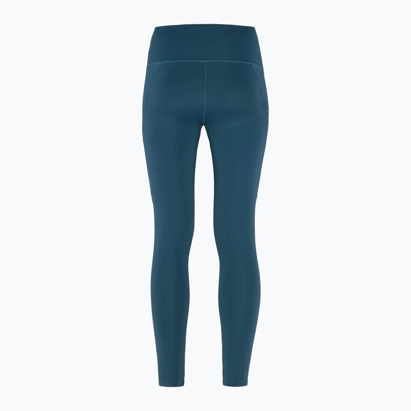 Legginsy damskie Fjällräven Abisko Tights indigo blue 6