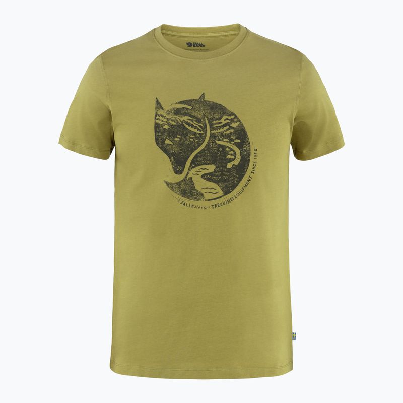 Koszulka trekkingowa męska Fjällräven Arctic Fox moss green