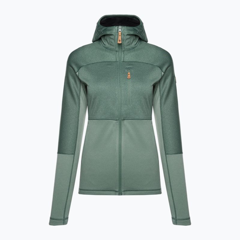 Bluza trekkingowa damska Fjällräven Abisko Trail Fleece patina green