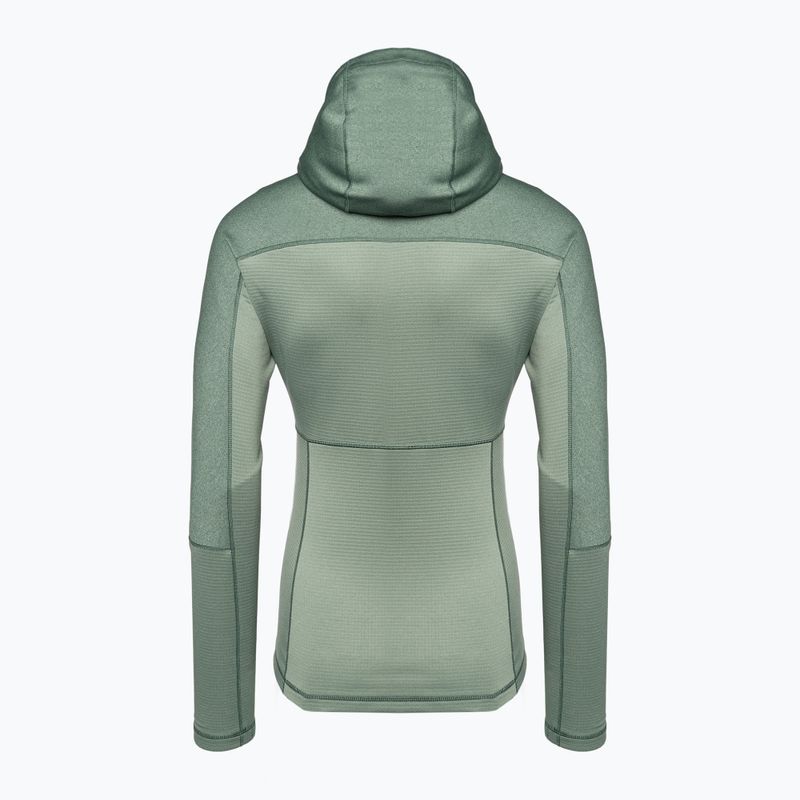 Bluza trekkingowa damska Fjällräven Abisko Trail Fleece patina green 2