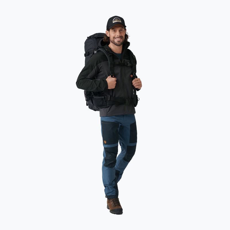 Spodnie trekkingowe męskie Fjällräven Keb Agile indigo blue/dark navy 2