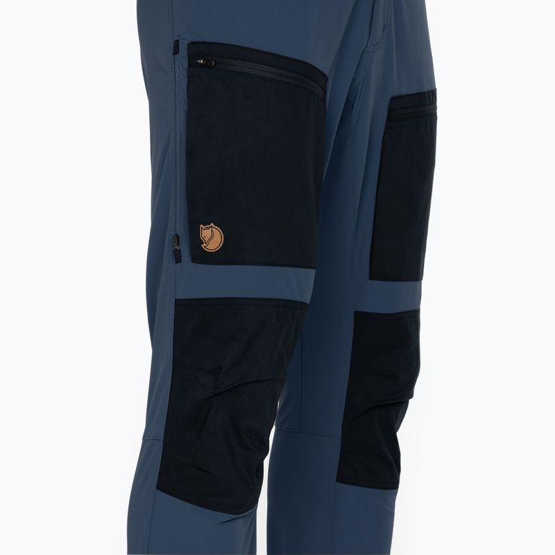 Spodnie trekkingowe męskie Fjällräven Keb Agile indigo blue/dark navy 8