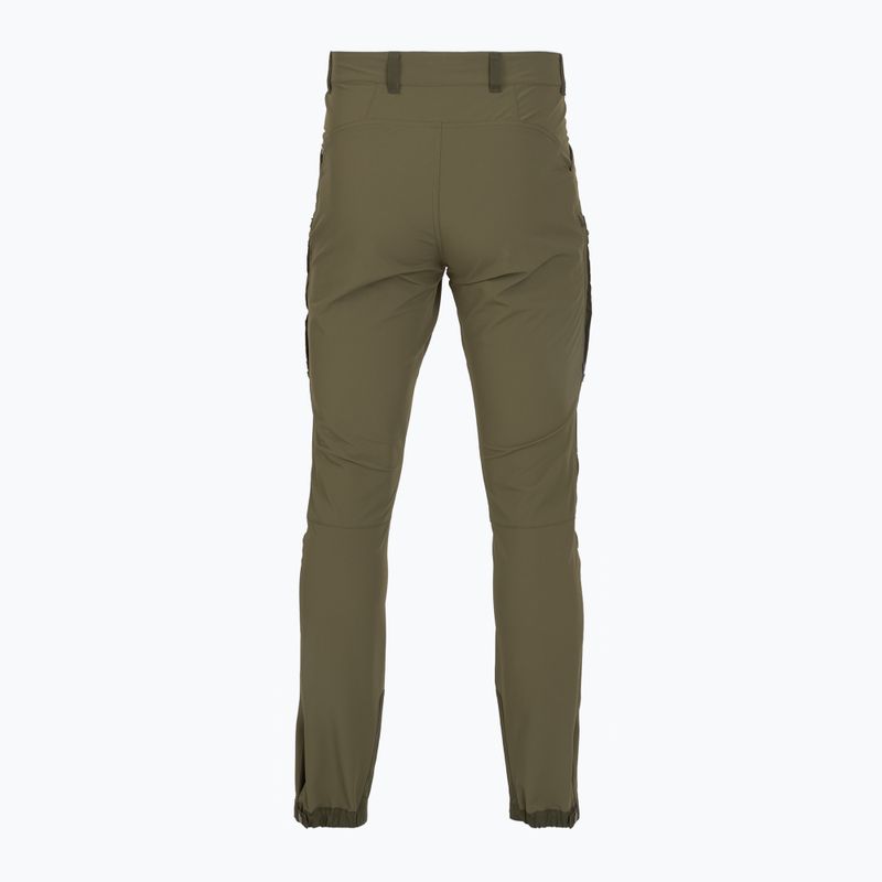 Spodnie trekkingowe męskie Fjällräven Keb Agile laurel green/ deep forest 2