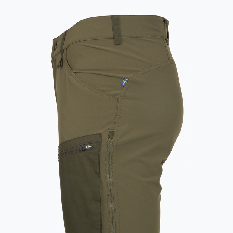 Spodnie trekkingowe męskie Fjällräven Keb Agile laurel green/ deep forest 4