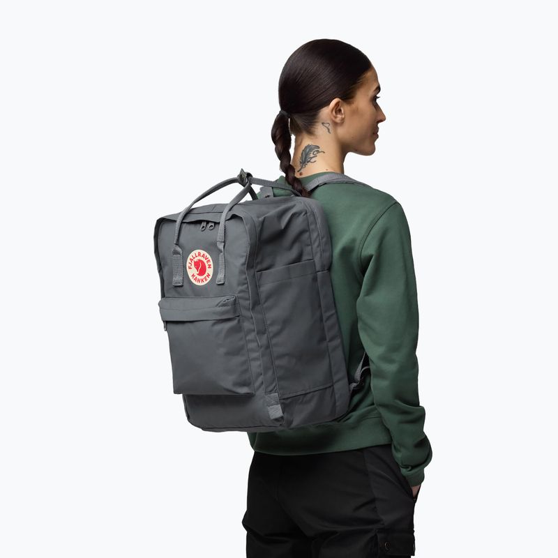 Plecak miejski Fjällräven Kanken Laptop 17" 20 l super grey 6