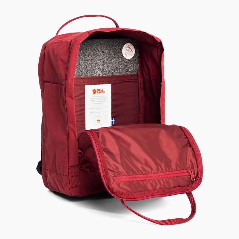 Plecak miejski Fjällräven Kanken Laptop 15" 18 l ox red 4