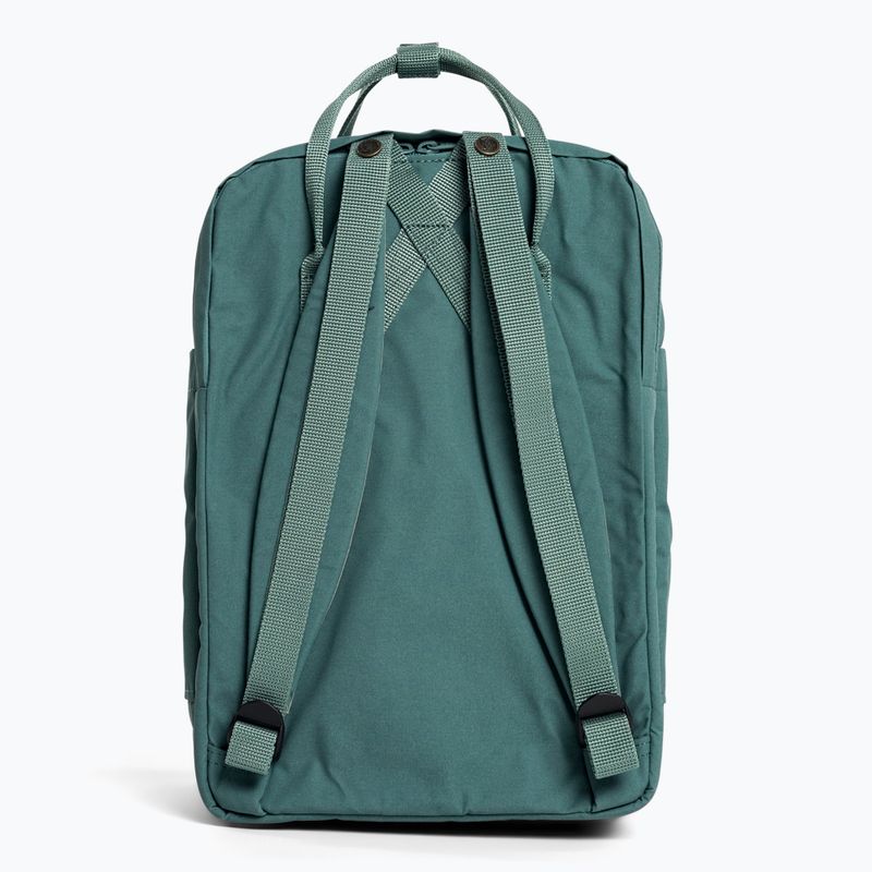 Plecak miejski Fjällräven Kanken Laptop 15" 18 l frost green 2